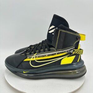 Nike Air Max 720 Saturn QS All Star Men Size 10 BV7786-001 Black Motorsport Shoe